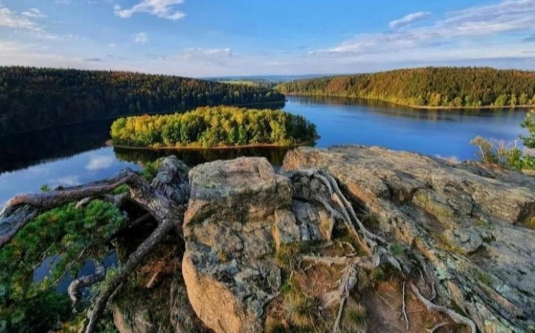 Apartmanova Chata Secanda S Bazenem, U Secske Prehrady Bagian luar foto